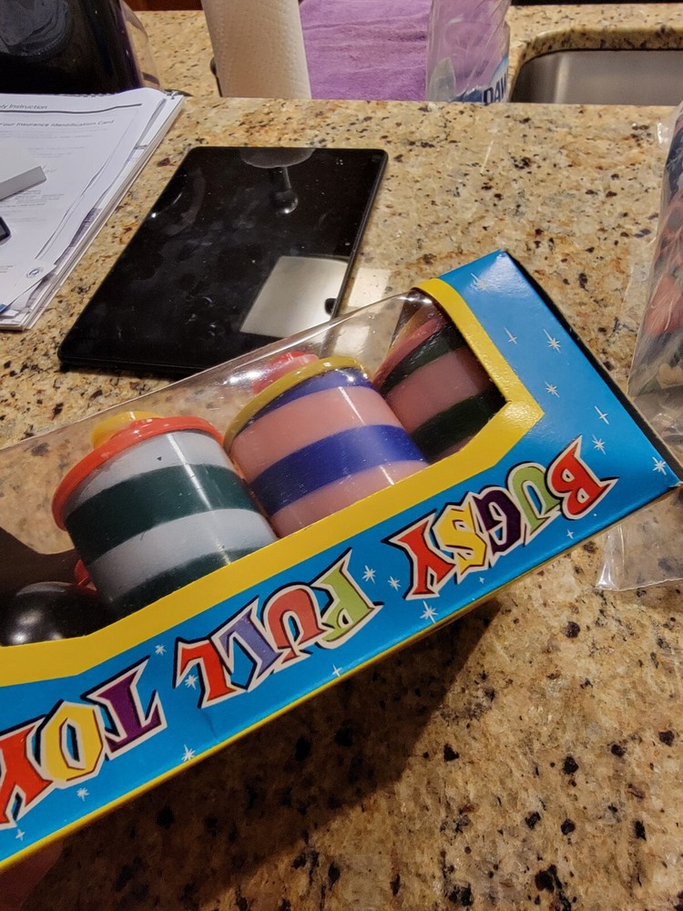 1950'S "BUGSY PULL TOY"