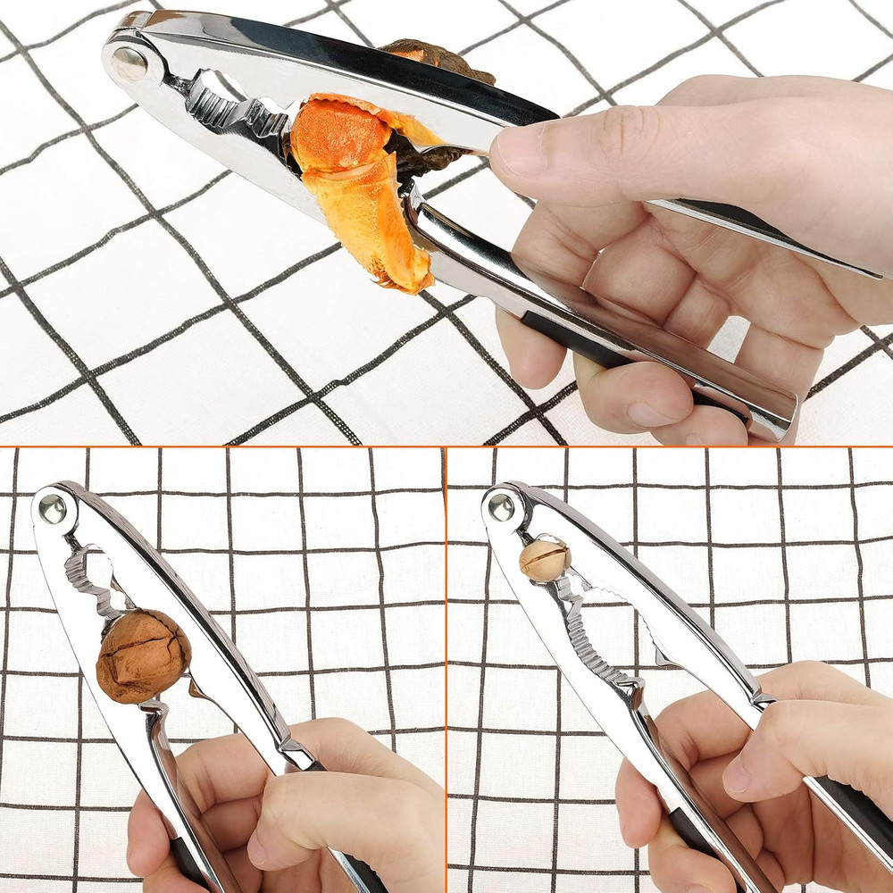 Anwenk Nutcracker Pecan Walnut Nut Crackers Bundle Heavy Duty Shell Seafood Crac