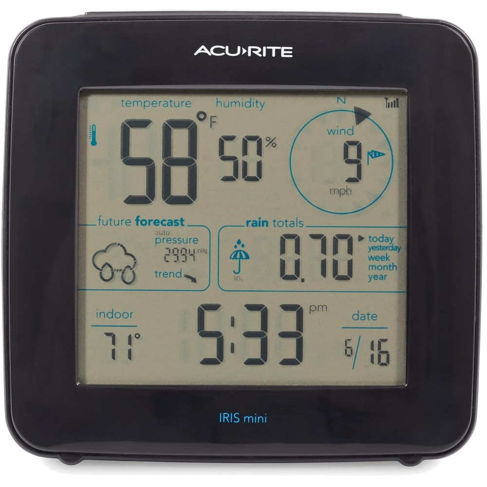 Iris Weather Station with Mini Wireless Display