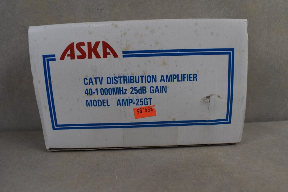 ASKA AMP-25GT Distribution Amplifier NEW OLD STOCK