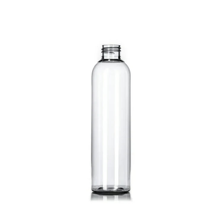 8oz Clear Cosmo PET Plastic Bottles