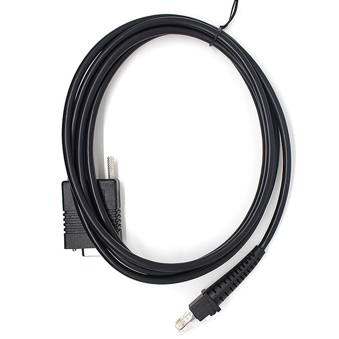 6FT RS-232 Serial Cable For Datalogic D100 GD4130 QD2130 Barcode Scanner Reader