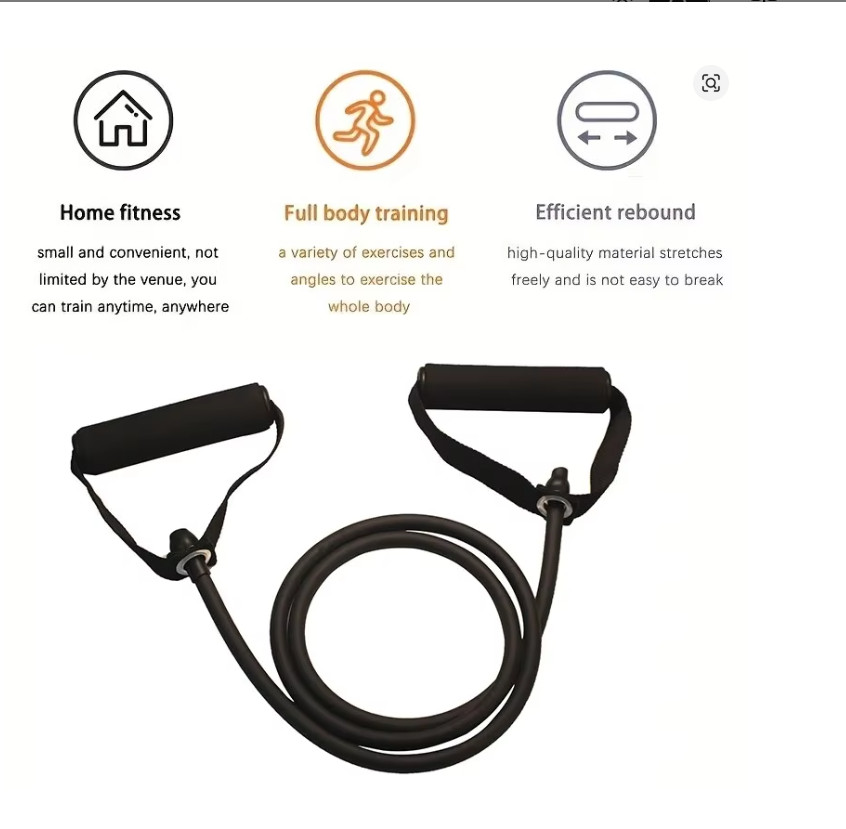 Resistance Bands with Handles for Home Strength Training Workout