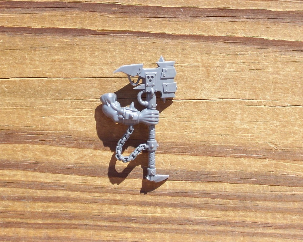 40K Orks Ork Warbikers Nob Big Choppa Arm Bits