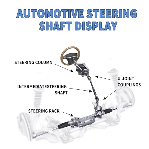 Shaft Universal U Joint Coupling 3/4" Round X 3/4" Round Double Steering Chrome