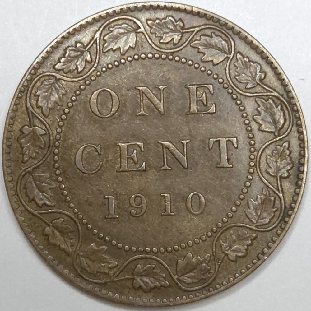 1910 Canada Large One Cent (Lot#1)