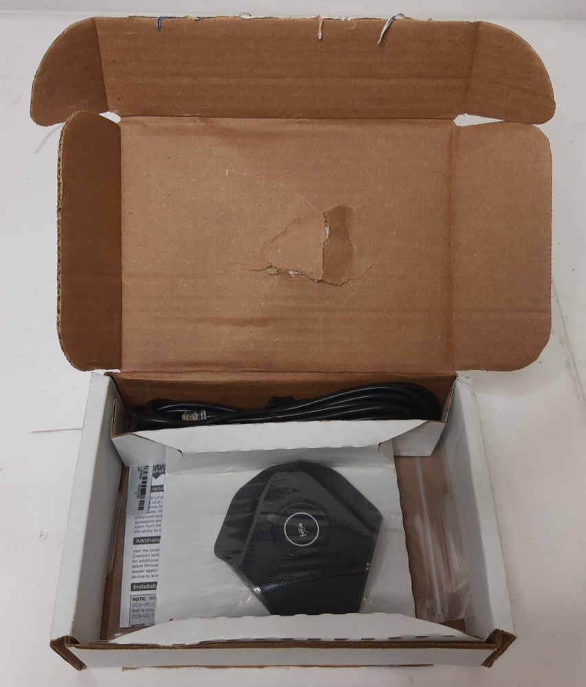 Crestron CCS-UCA-MIC Microphone Pod - New Open Box