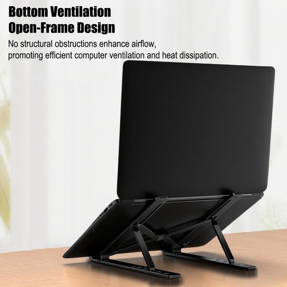 Portable Laptop Stand Adjustable Foldable Notebook Tablet Holder Computer Desk