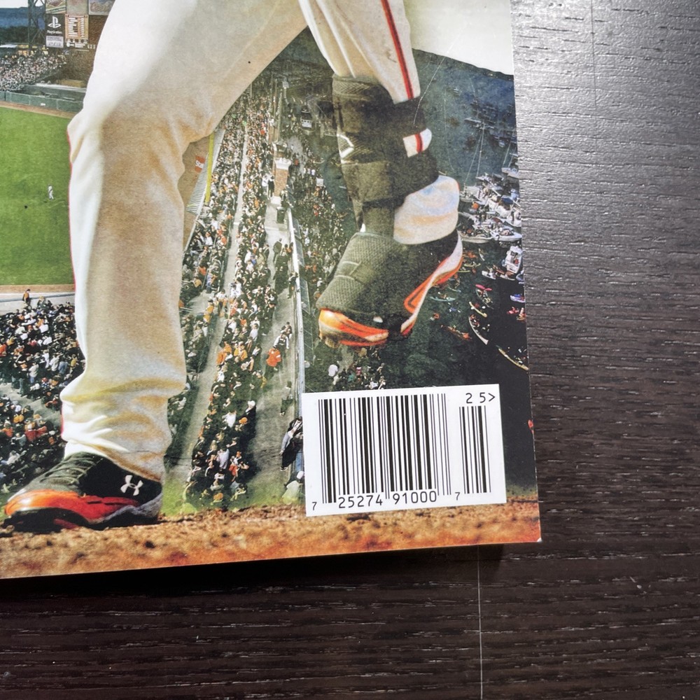 2012 World Series Program Buster Posey Cover