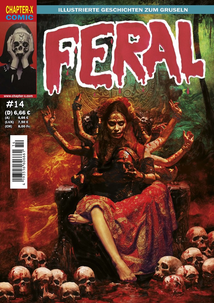 Feral #14 - German Edition SW Horror Comic - Ester Cardella