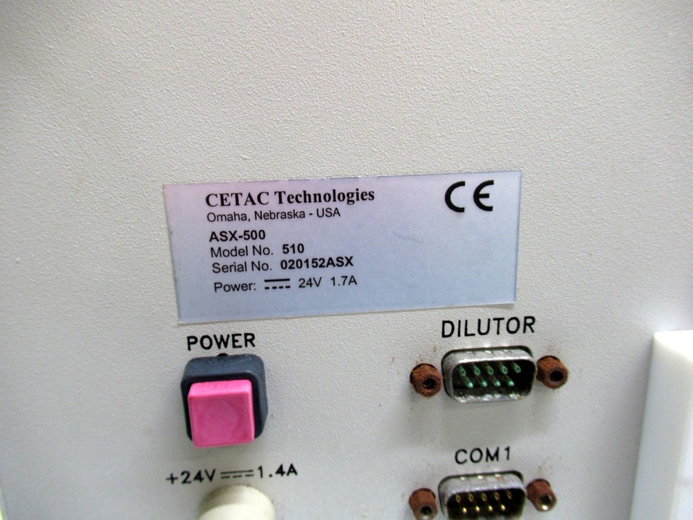 CETAC TECHNOLOGIES ASX-500 MODEL 510 AUTOSAMPLER