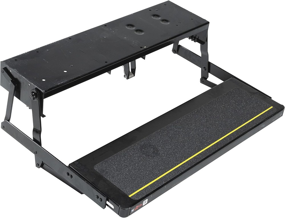 Lippert Components 353620 30" Single Treadlite Power RV Step w Switch Harness