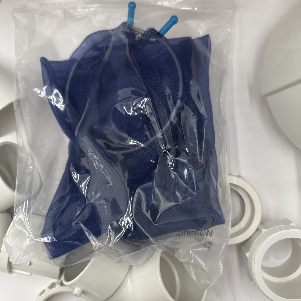 Automatic Pool Surface Skimmer Cleaner Return Jet Powered Leaf Debris Catcher