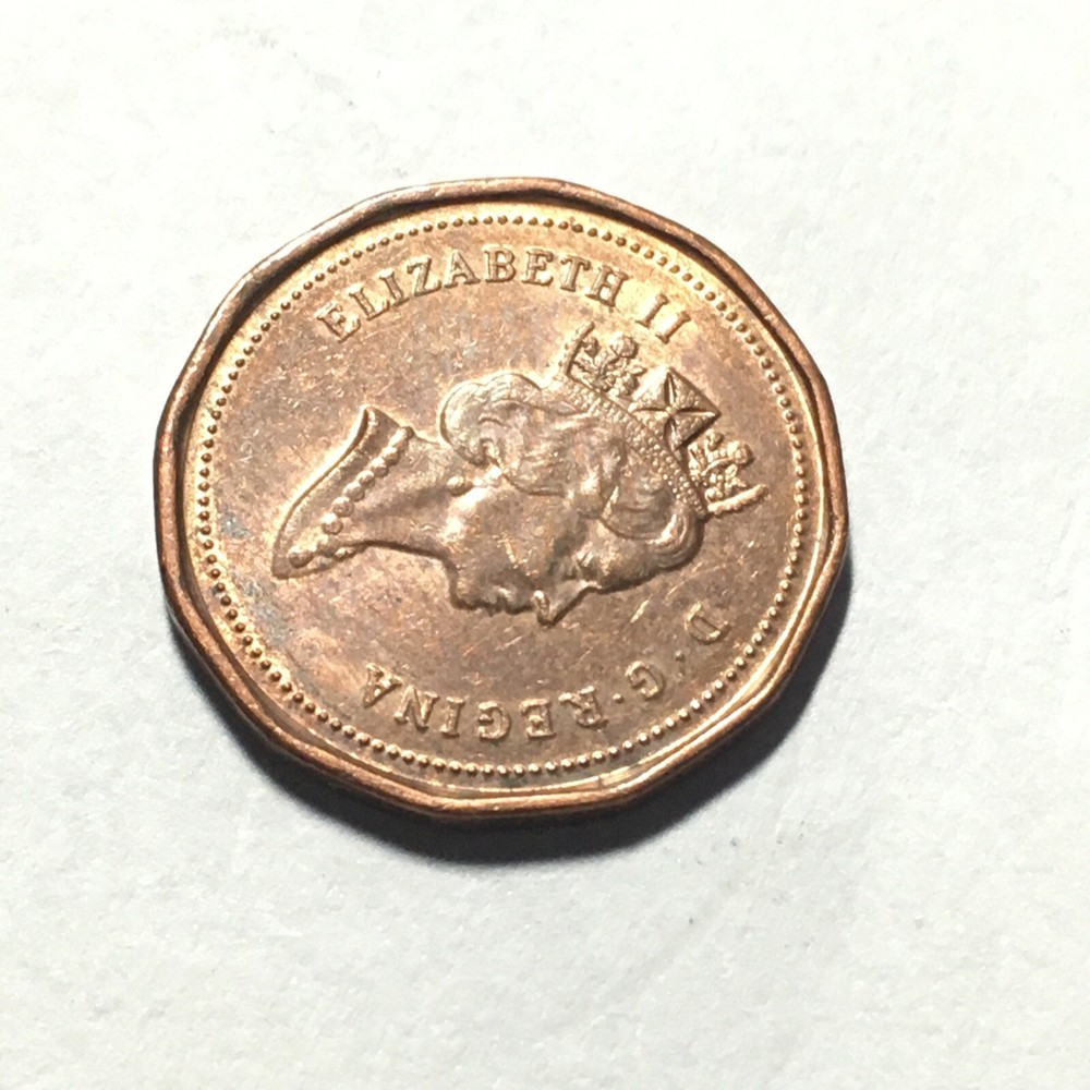 1992 CANADA ONE CENT COIN.