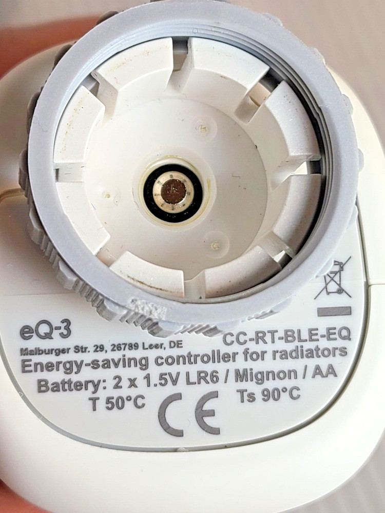 EQIVA Bluetooth Smart Radiator Thermostat Controller CC-RT-BLE-EQ + FREE AP EQ-3