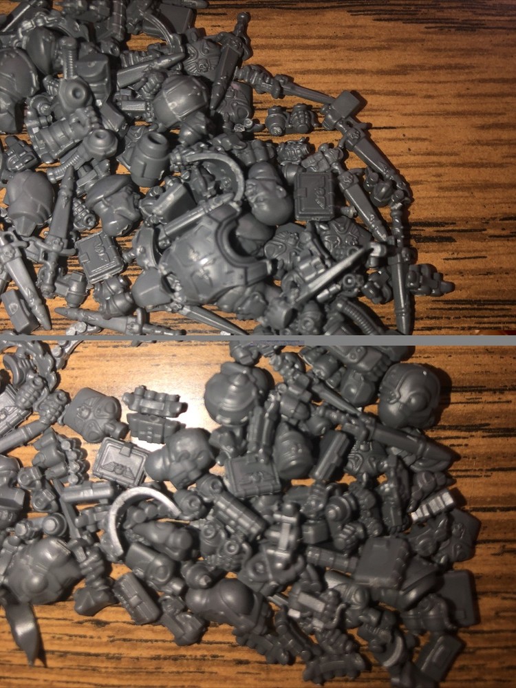 Warhammer 40k Tempestus Scions Bits Lot (w43)