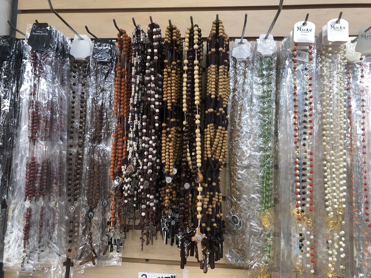 BEST SELLER-12pc Mix Lot wholesale Religious full Rosary Crucifix Cross