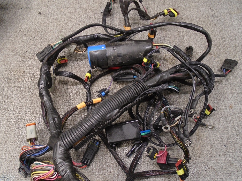 OEM BASE & ENGINE WIRE HARNESS 0586891 EVINRUDE ETEC E-TEC 2007-2009 115HP