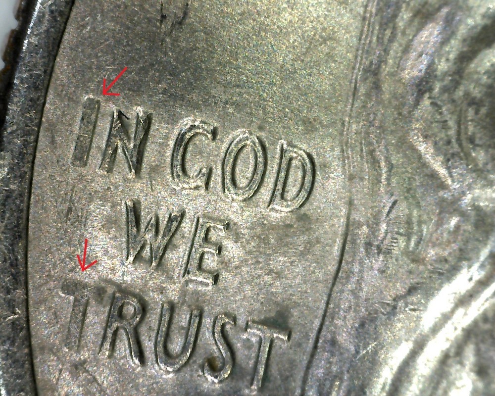 2023 P Edith Kanaka’ole Quarter Double DDO In God We “rust” Error