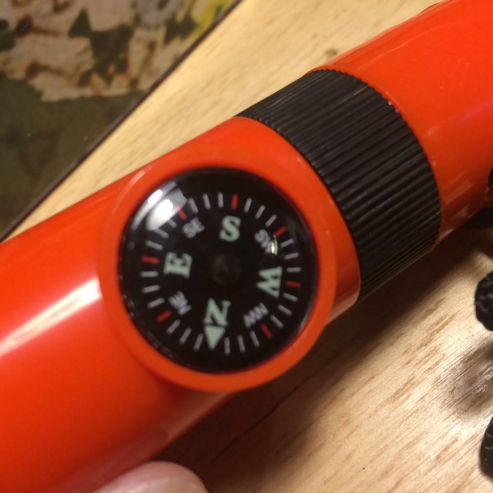 Explorer Five In 1 Compass / Whistle EXP14
