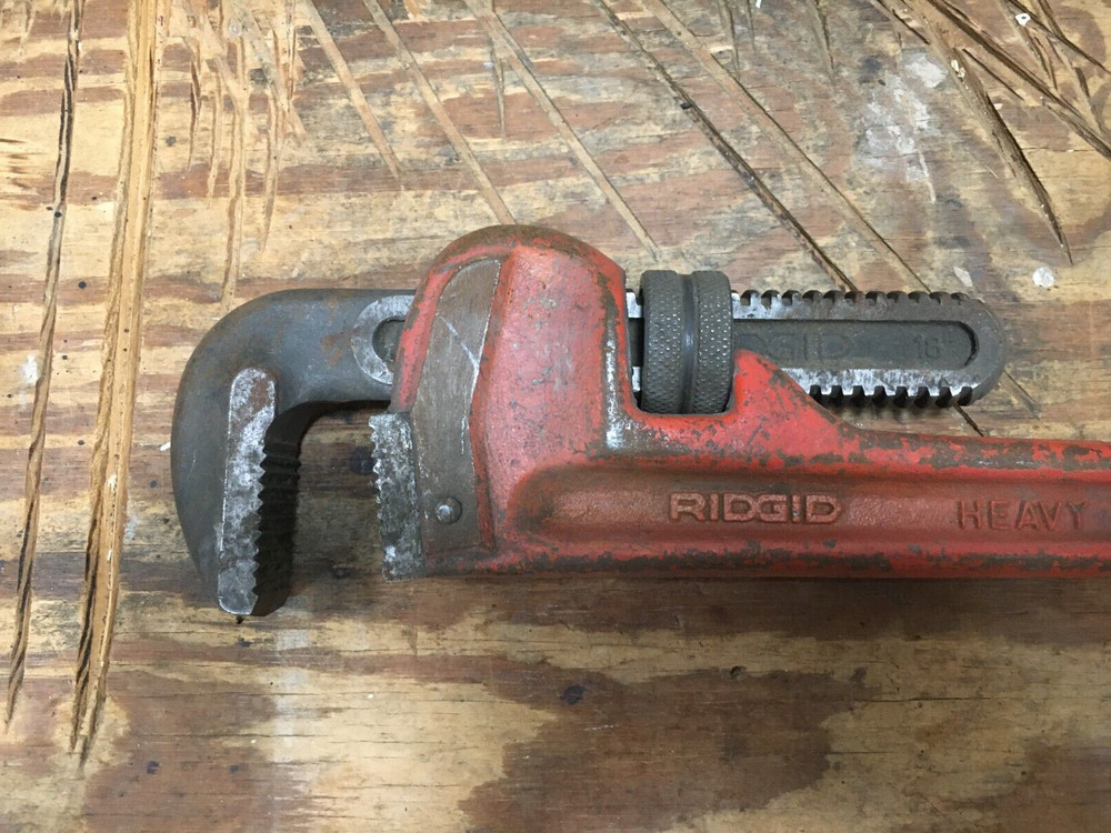 Ridgid 18" Cast Iron Pipe Wrench