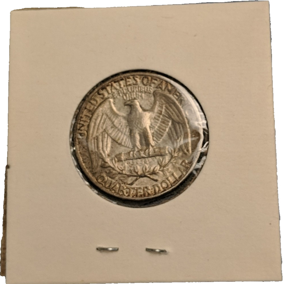 1939 Washington Silver Quarter Coin