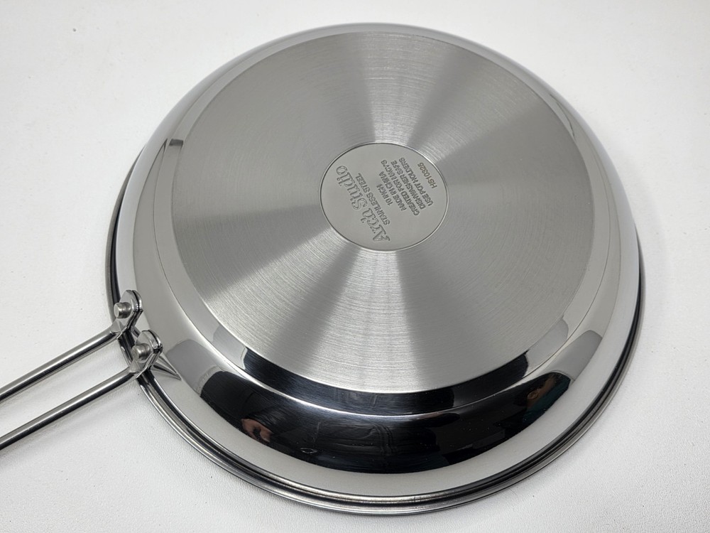 Arch Studio 5-Pc. Stainless Steel Cookware Silver