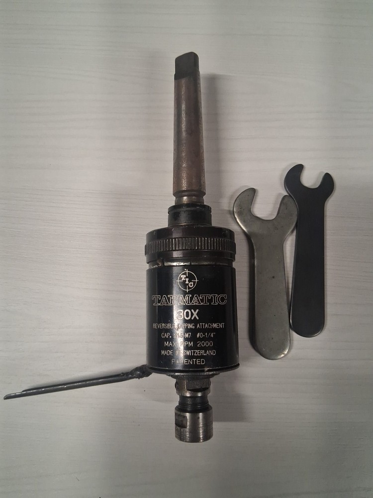 Tapmatic 30X Reversible Tapping Attachment , #0-1/4