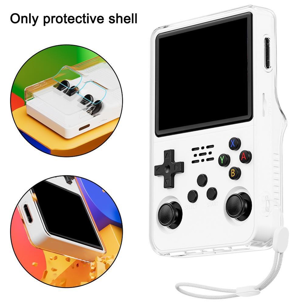Handheld Protective Case Transparents Handheld Game Console Protective Cove Z5F8