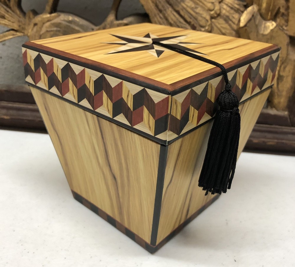 PUNCH STUDIO Into the Woods Pattern Storage / Home Decor Box