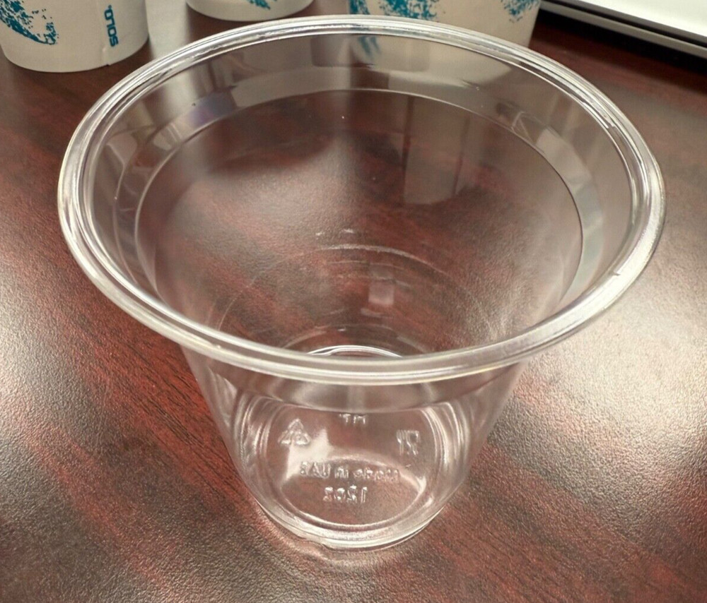 Hotpack 12oz PET Squat Clear Cup - Free S/H