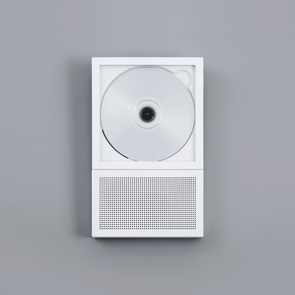 KM5 CP-2 Instant Disk Audio Portable CD Player Bluetooth Wireless Speaker