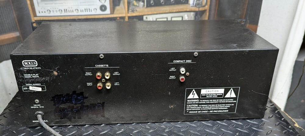 Rolls Double Play CD / cassette deck unit model RS270