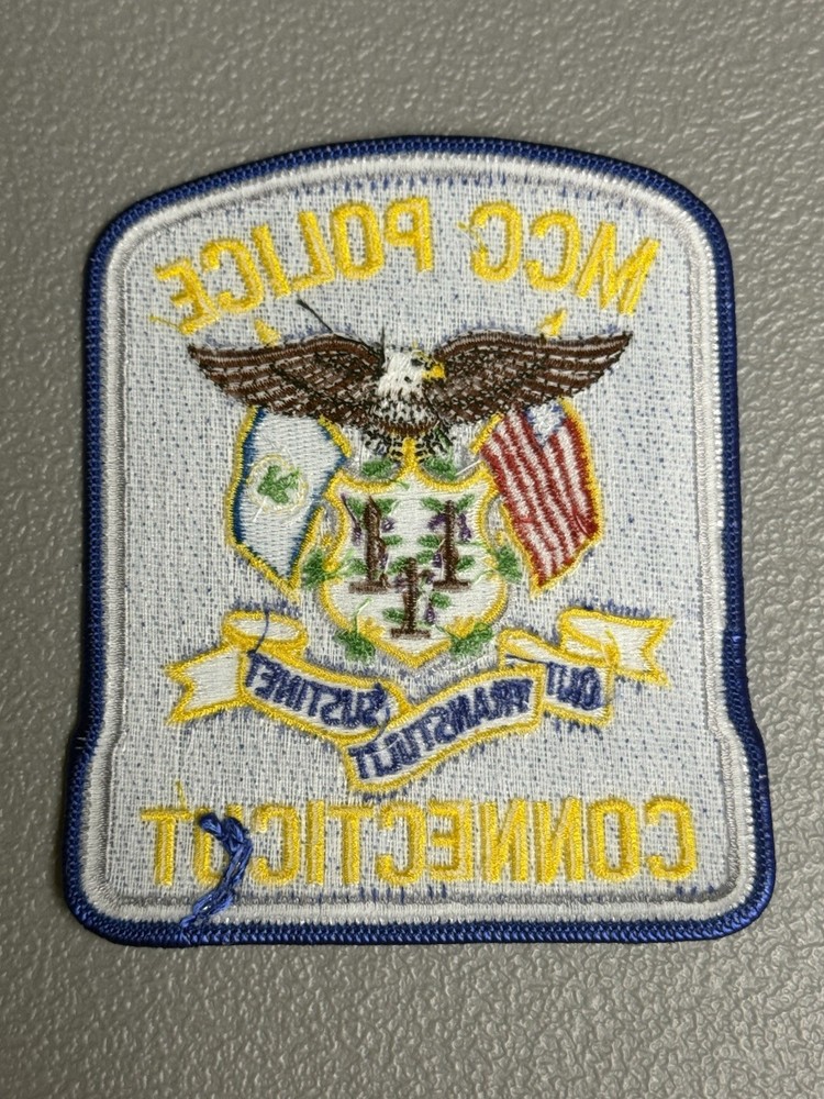 Connecticut MCC police patch Ct