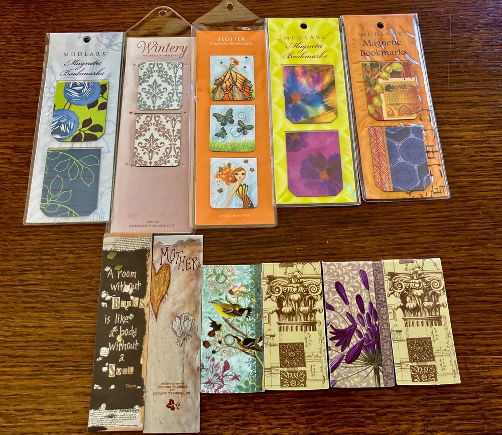 17 Magnetic bookmarks-Great stocking stuffers