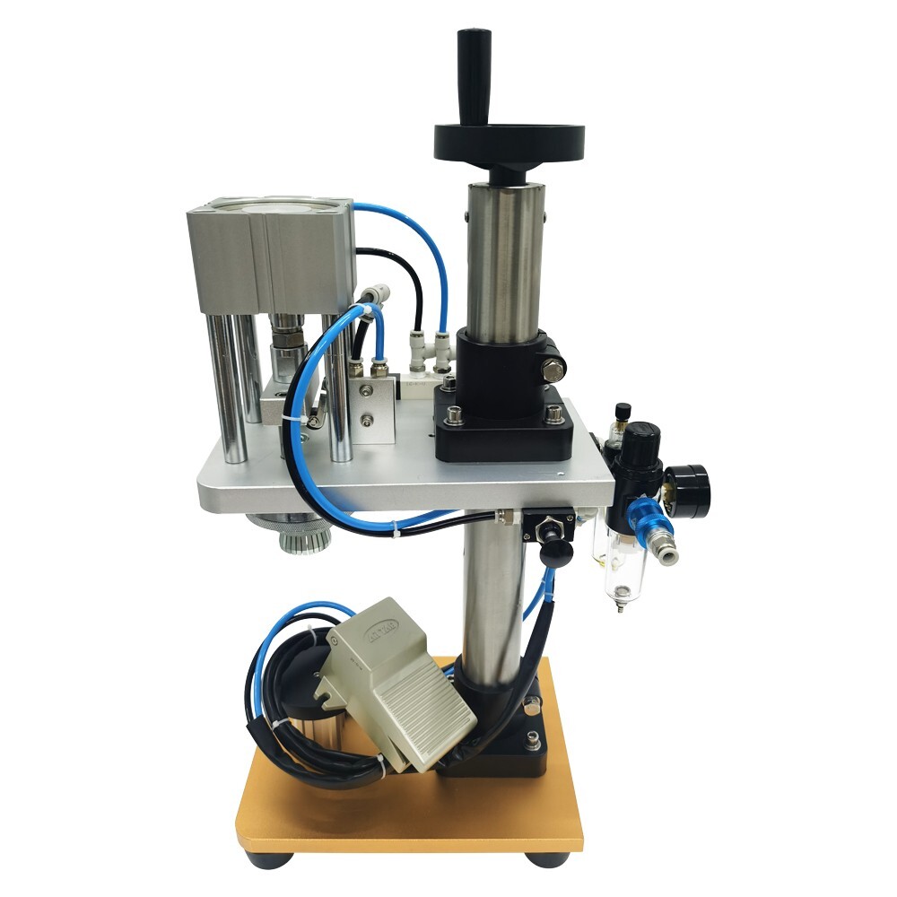 Pneumatic Perfume Bottle Sealing Machine Explosion Proof Type Diameter 0.59"