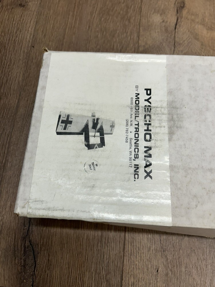 Preowned Model/Tronics Model Tronics Inc. Psycho Max Airplane Kit w/ motor
