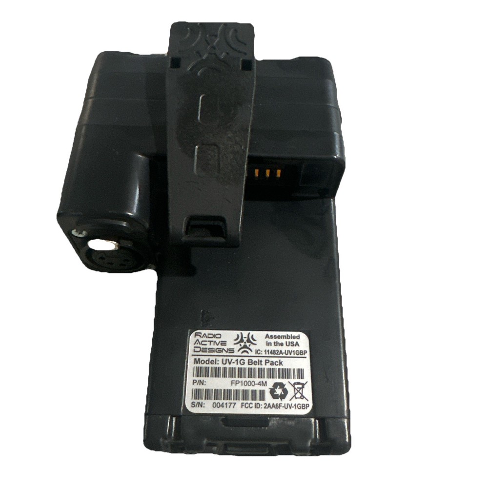 Radio Active Design UV-1G Belt-Pack