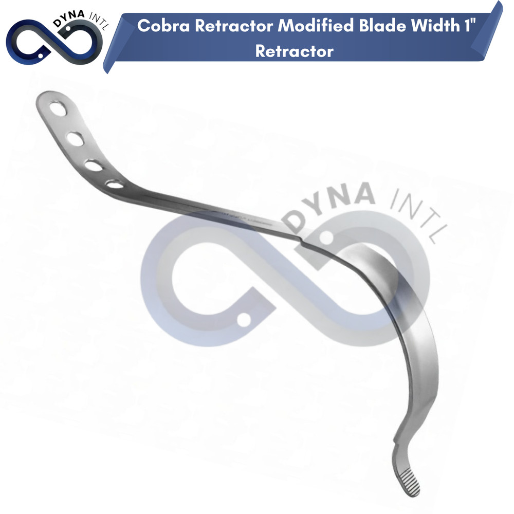 Cobra Retractor Modified Blade Width 1'' Retractor Hip Arthroplasty Instruments