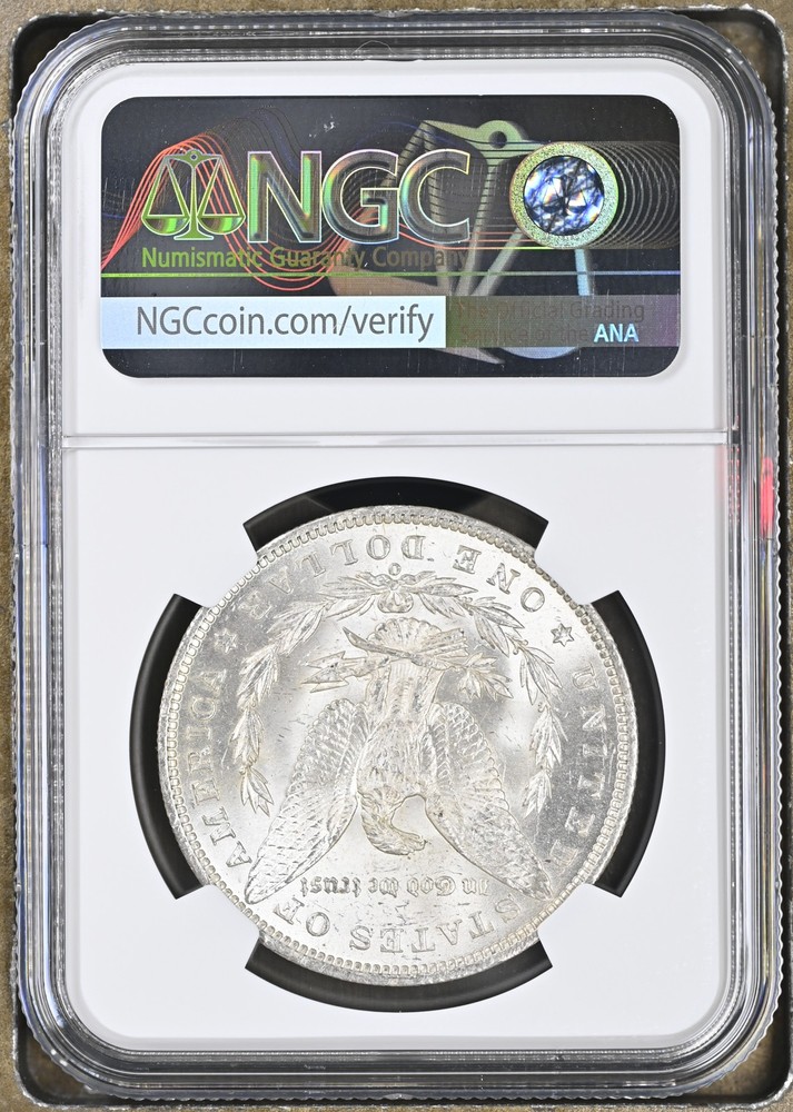 1885 O Morgan Silver Dollar NGC MS-63