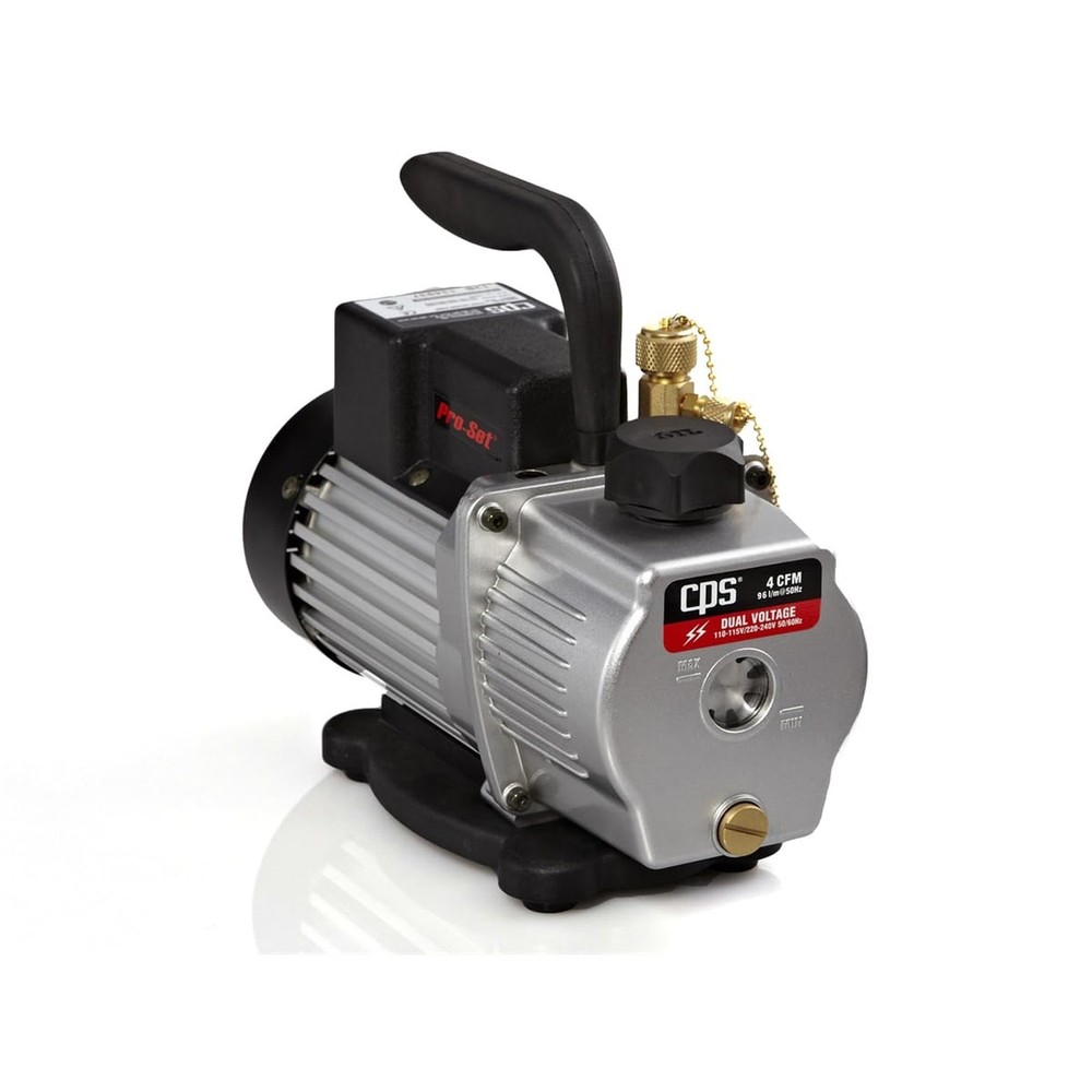 CPS Products 4 CFM Single-Stage Dual Voltage Vacuum Pump