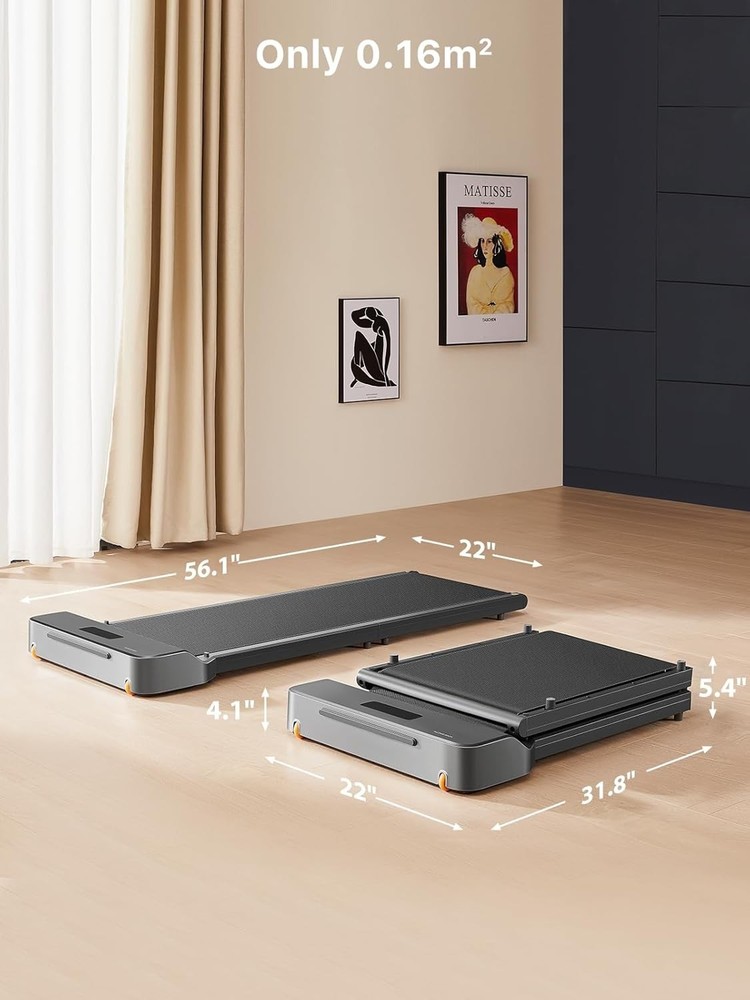 Foldable Walking Pad Under Desk Treadmill Compact Home Office Walking Machine