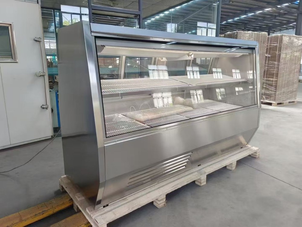 Fricool 90" Meat Refrigerated Display Case Refrigerator NSF/ETL NEW
