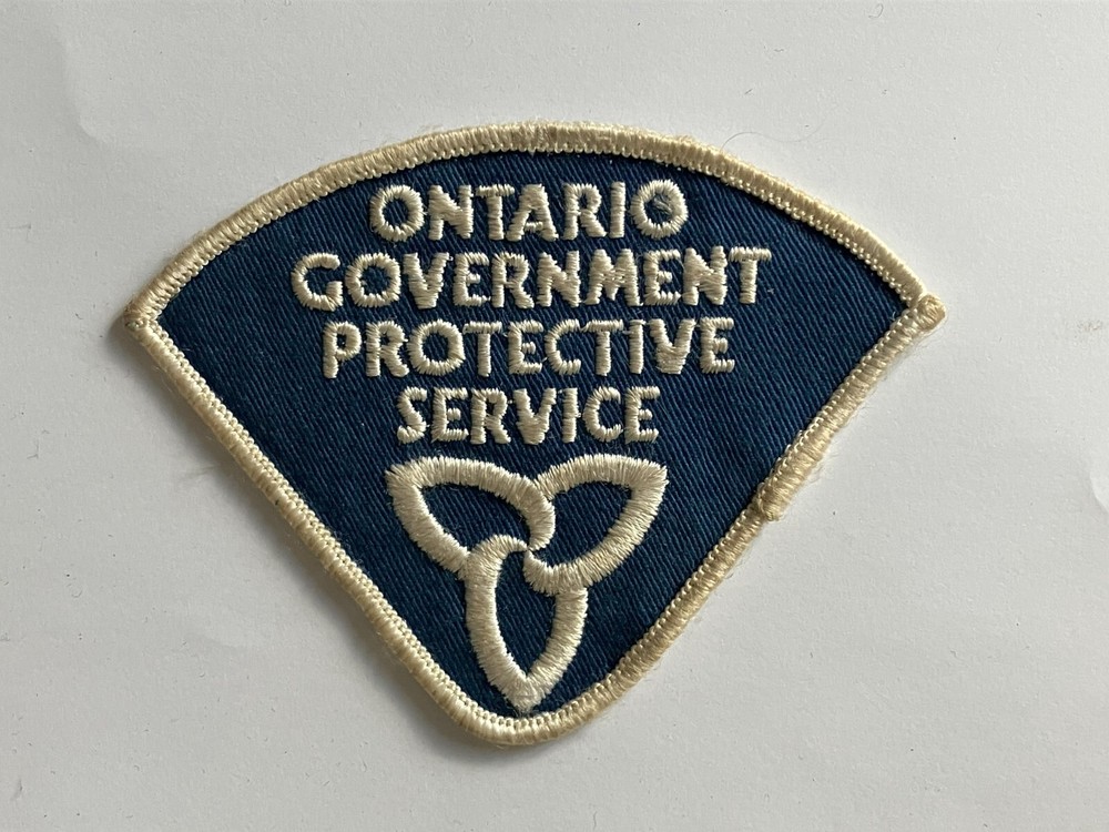 Canada, Ontario Government Protective Service shoulder patch