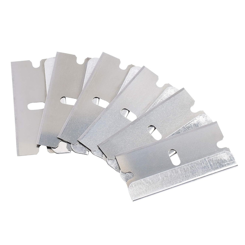 Single Edge Razor Blade 50 Pc Blades Scraper Flat One Sided Home Improvement