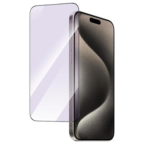 2 PACK Anti Blue Light Screen Protector for iPhone 13 Mini HD Clear Blue Light