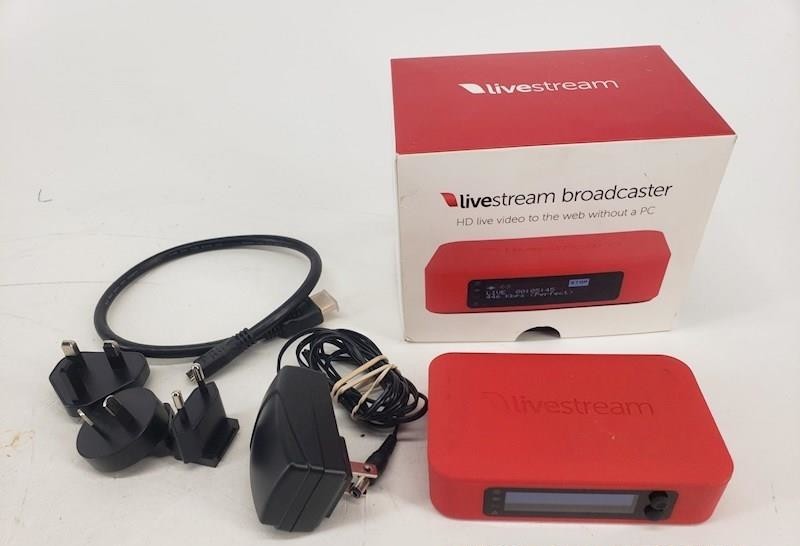Livestream Broadcaster Portable HD Video Streamer Encoder LSB100