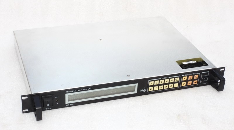 VGC KNS MODEL KA-160 MARINE SHIP NAVIGATION SATELLITE ANTENNA CONTROL UNIT PANEL