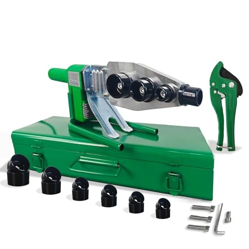 Plastic Water Pipe Welder for PP, PP-R, PE, PP-C - Poly Pipe Fusion Machine  63
