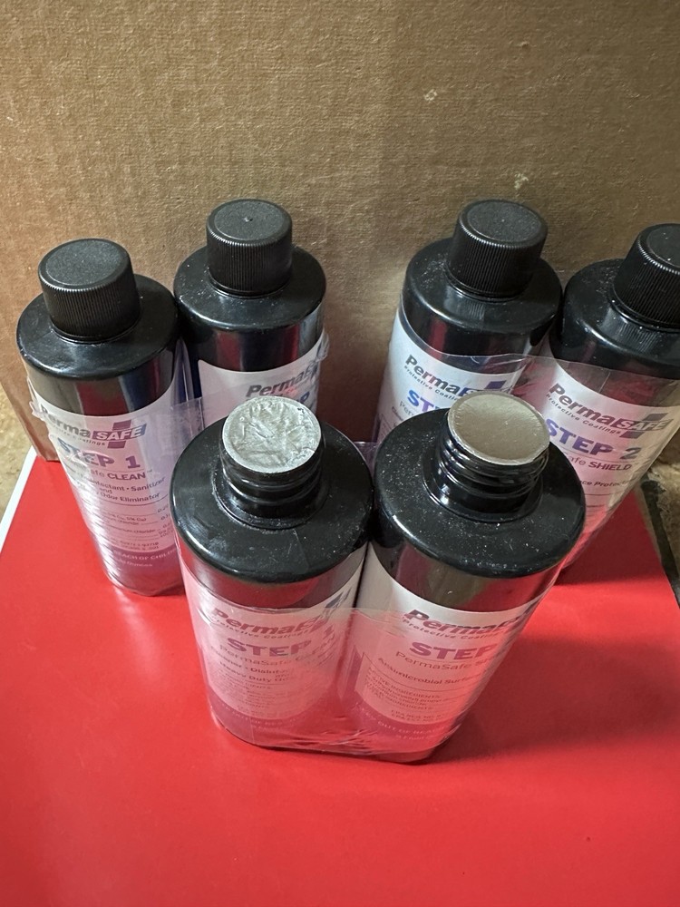 NEW PermaSAFE Protective Coatings Step 1 Clean-Step 2 Shield (3 Set)